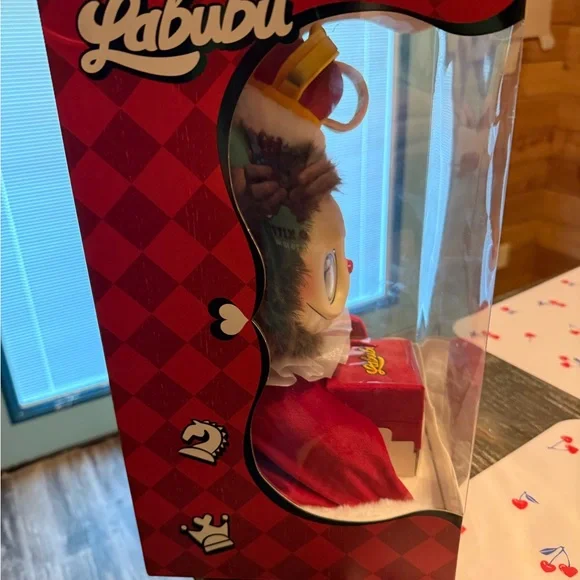 Pop Mart The Monsters Checkmate Plush Labubu Large Version NIB - Picture 2 of 2